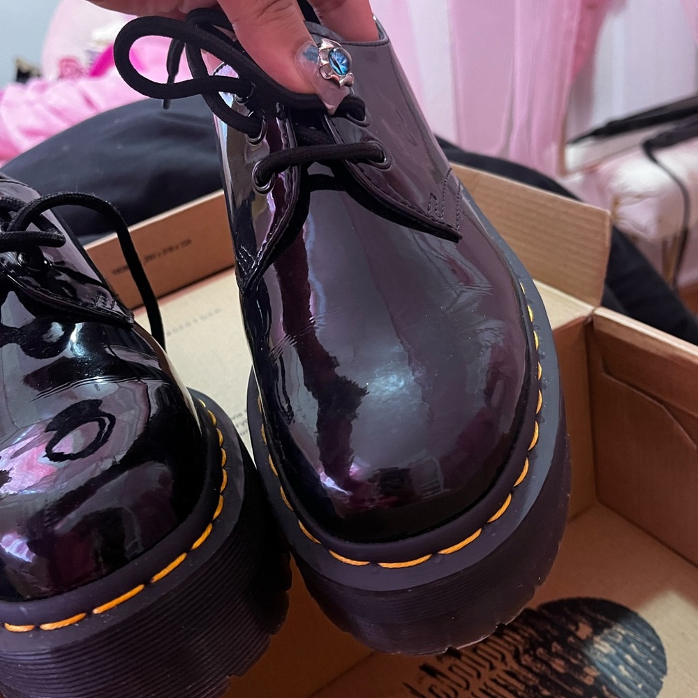 Dr. Marten 1461 patent leather oxfords